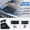 Fgtagtal Hood Deck Vent Panel Trim Compatible with Hummer H2