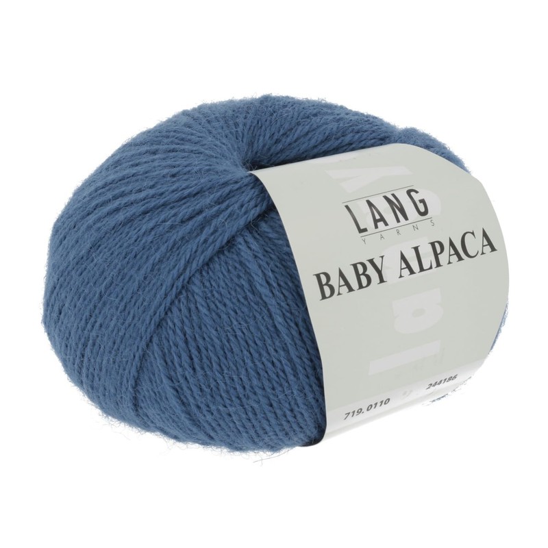Lang Yarns Baby Alpaca 0110 Steel Blue