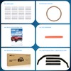 Nilight Durable Rain Guards for Toyota 4Runner 2010 2011 2012