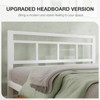 Novilla 14 Inch Queen Bed Frame with Headboard, No Box
