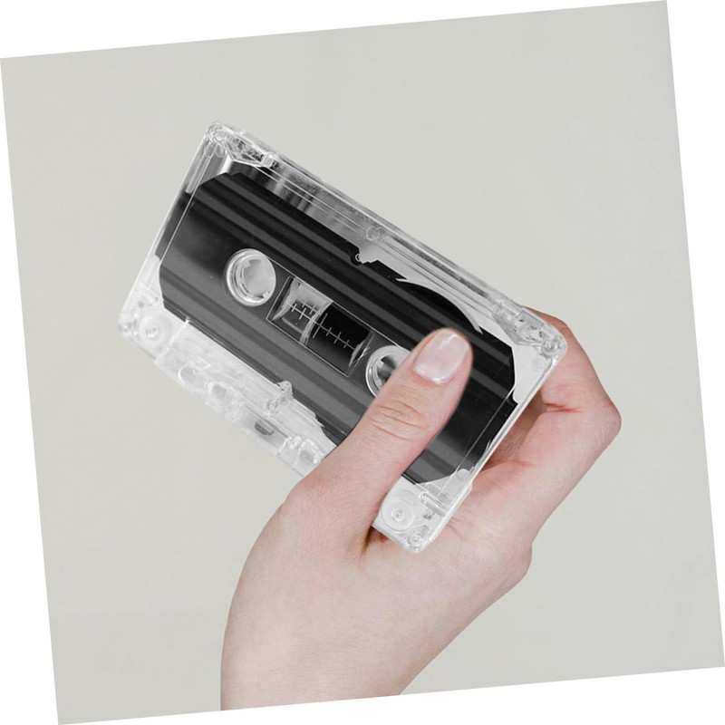 Operitacx 1set High Transparency Cassette Tape Storage Holders Stylish Clear