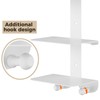 BOSAIDONG Vertical Spine Metal Tower for Wall Mounted Set of