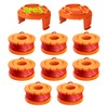 10 Pack Trimmer Spool Line for Worx,(WA0010)Replacement Trimmer Spool Line