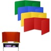 4 Pack Desk Divider Privacy Panel,Privacy Screen Stand,Desk Privacy Divider,Barrier