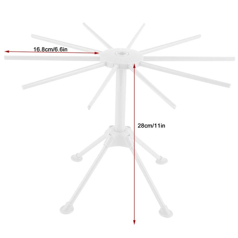 Yosoo Noodle Spaghetti - Estante de Secado para Pasta, Blanco,