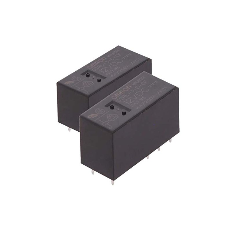 OMRON G2RL-1-E-CF-DC12, 12V DC, 12vdc, 16A, Power PCB Relay (Pack