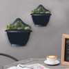 PHG Stylish Wall Flower Planters | Elegant Outdoor Plastic Planters