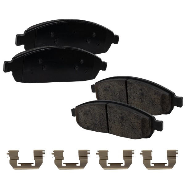 Unbranded For 2005-2010 Grand Cherokee Brake Pad Set 5080868AC