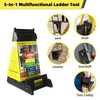 Ladder Leveler, Pitch Hopper, Ladder Stabilizer with Storage, Ladder Levelers