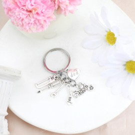 SHTALHST Dad Keychain,Tool Keychain for Dad,Father Day Birthday Thanksgiving Christmas Gift for Father