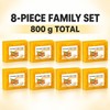8-Pack Turmeric Lemon Kojic Acid Face & Body Soap Bars