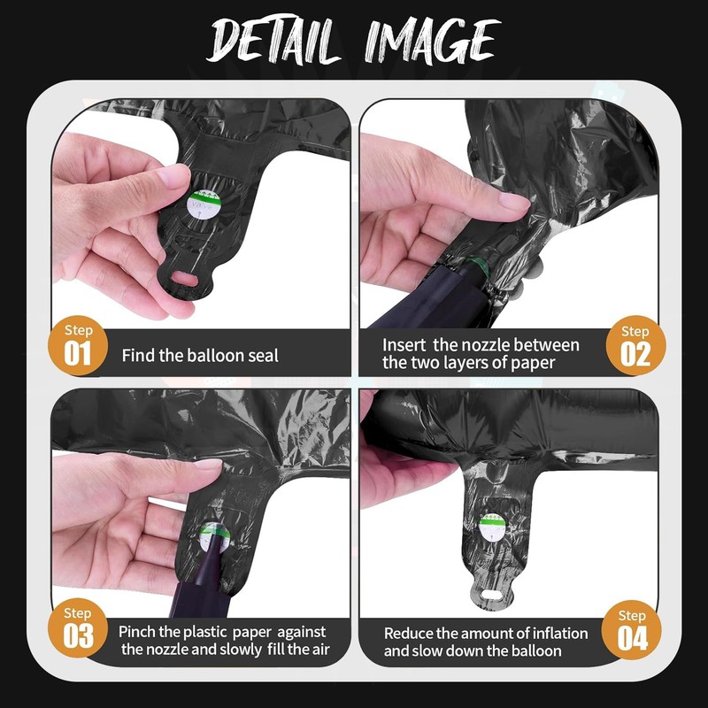 Music Theme Decoration Balloons (Rock and Roll)