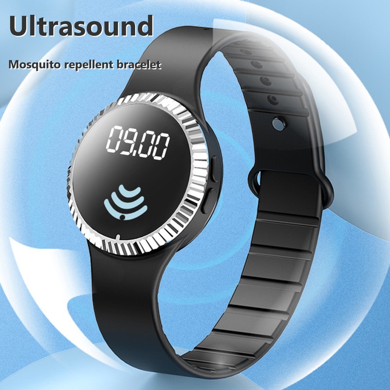 Ultrasonic Mosquito Repellent Bracelet Electronic Mosquito Band Repellent Bracelets Insect