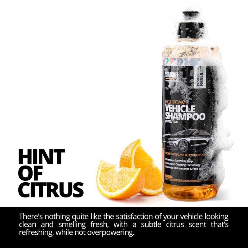 CERAKOTE High Foam Vehicle Shampoo (32 oz. Bottle) - pH