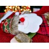 24x7 Bota Navideña Diseño 3d Roja Decorativa Navidad Christmas