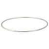 Silverly Women's 925 Sterling Silver 2 mm Plain Smooth Simple