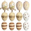Easter Eggs Decorations, Onlvmyur 12 Pieces Easter Eggs for Hanging