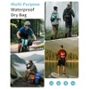 ECOHUB Bolsa Seca Impermeable para Hombres y Mujeres, 5L/10L/20L, Ligera,