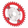 104BCD 36T Chainring Conversion Kit Aluminum Alloy Mid Drive Chainring