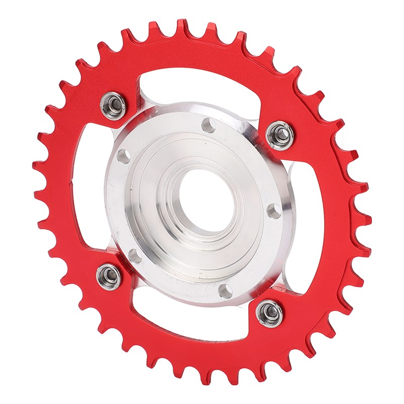 104BCD 36T Chainring Conversion Kit Aluminum Alloy Mid Drive Chainring