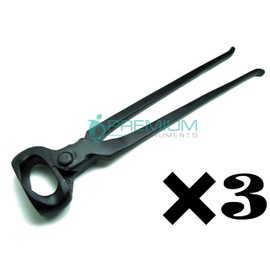 3× Premium Hoof Nipper 15" Equine Tools Veterinary Upgraded Pattern Instruments