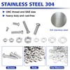 2025 Pieces Hardware Assortment Kit, Nuts and Bolts Assortment Kit,