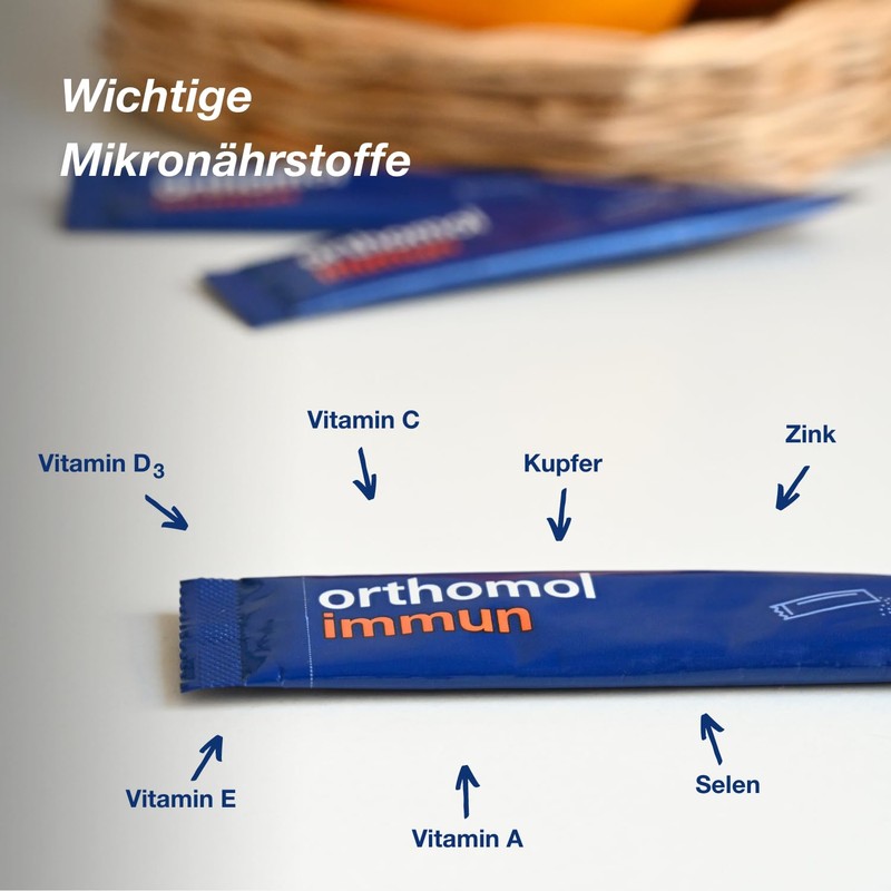 orthomol immun Orange Direktgranulat, 30 St. Beutel