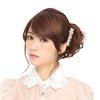 Scrunchie Round Curl Heat Resistant Black