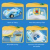 Baby Inflatable Pool Float with Canopy Car Shaped Baby Swim