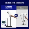 Kitsure Toilet Paper Holder Free Standing - Large Capacity Toilet