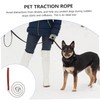 Abaodam Stainless Steel Pet Training Leash with Padded Handle for