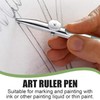 Masking Fluid Pen, Ruling Pen Adjustable Cross Hinge Fine Traight