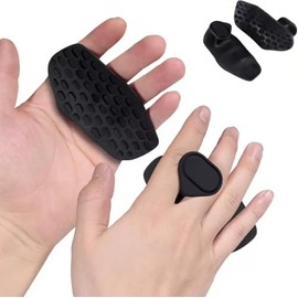 YC-GREHUN Hand Grips for Weight Lifting Rubber Anti-Slip Workout Gloves Ergonomic Gym Grips for Men and Women Training and Exercise Palm Protectors for Gym Training and Exercise