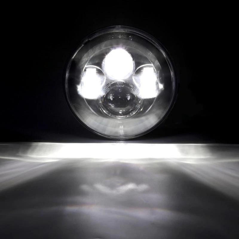 Bricologht 2pcs 7Inch Round LED Headlight DOT 6012 For Freightliner