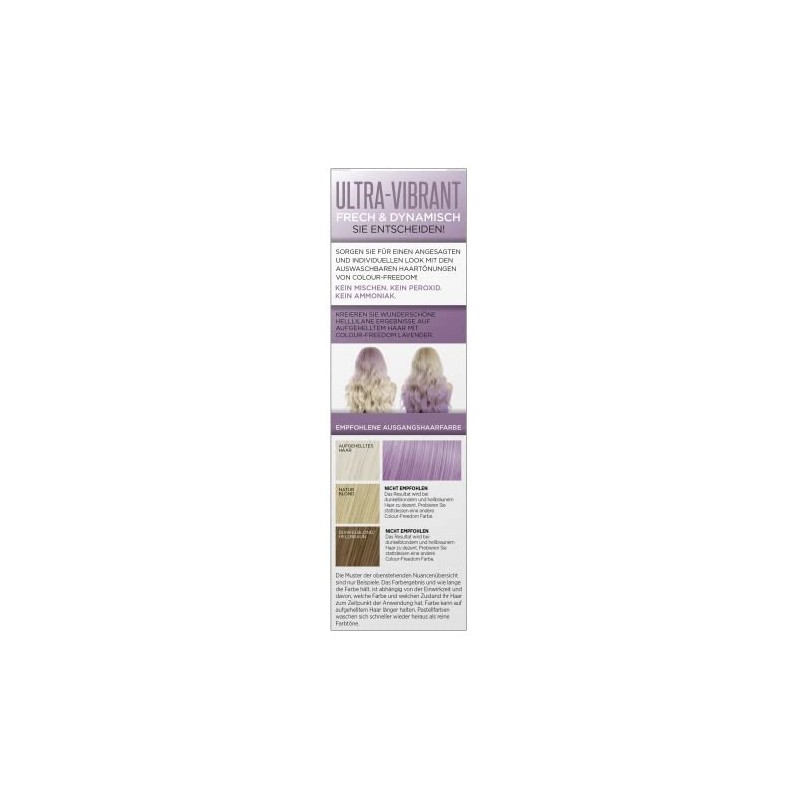 Colour Freedom Ultra Vibrant Lavender, 150 ml