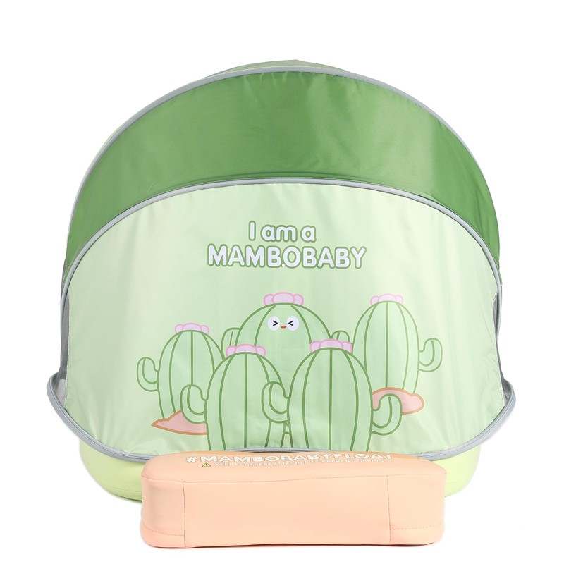 MAMBOBABYFLOAT Sunny Navigator Baby Pool Float with Canopy 2025 —