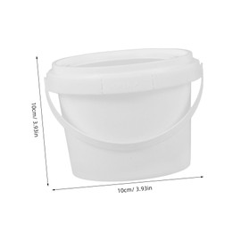 PACKOVE 10Pcs Reusable Ice Cream Storage Tubs Containers for Homemade Ice Cream Versatile Food Storage Boxes for Snacks and