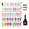 Miss Nana Set Esmaltes Caja Con 12 Tonos Gel Polish