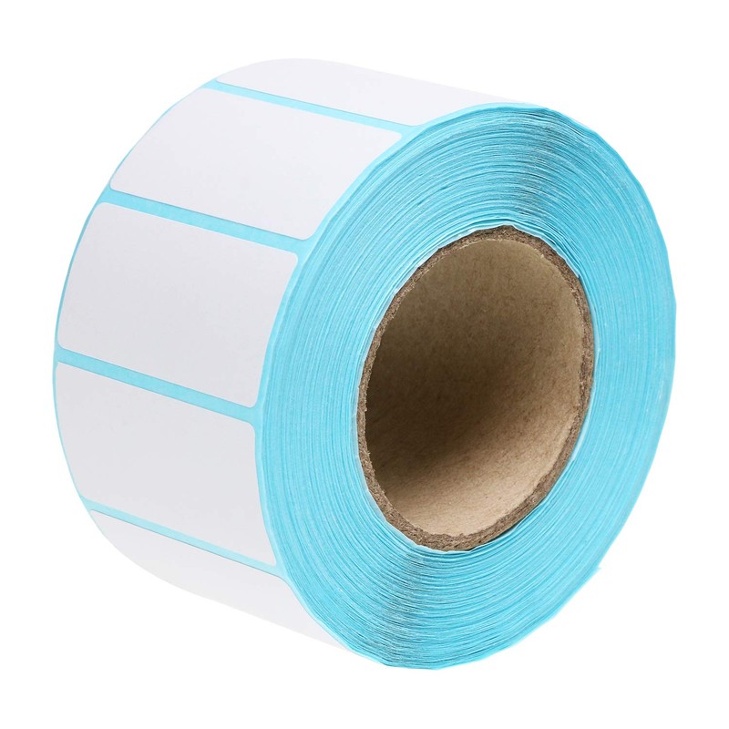 Mini Skater 1.57×0.78 inch White Direct Thermal Paper Labels, 1