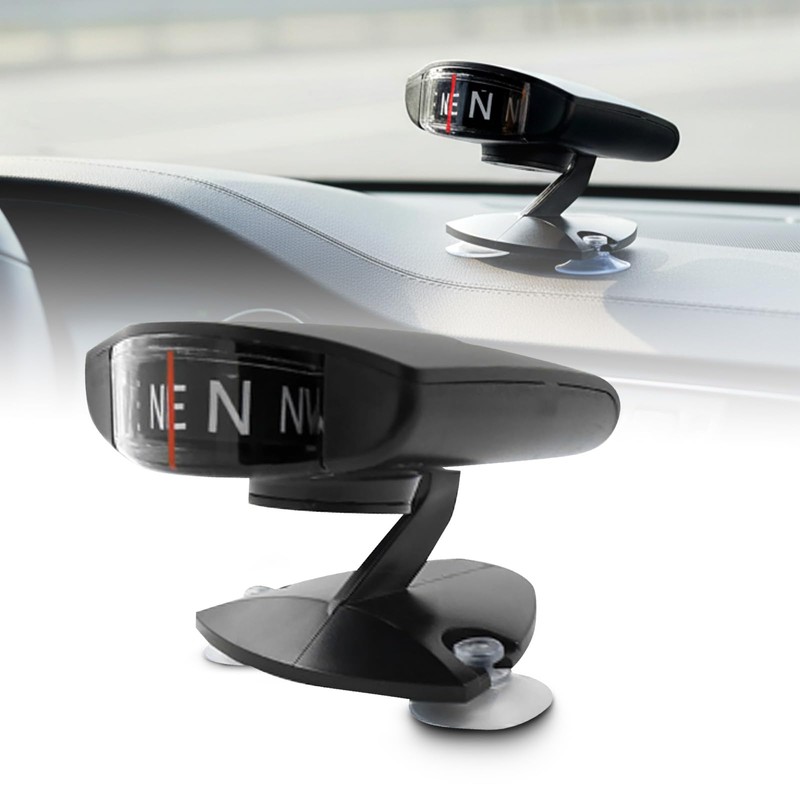 MACHSWON Car Dashboard Compass, Digital Portable Compass Compatible with Most