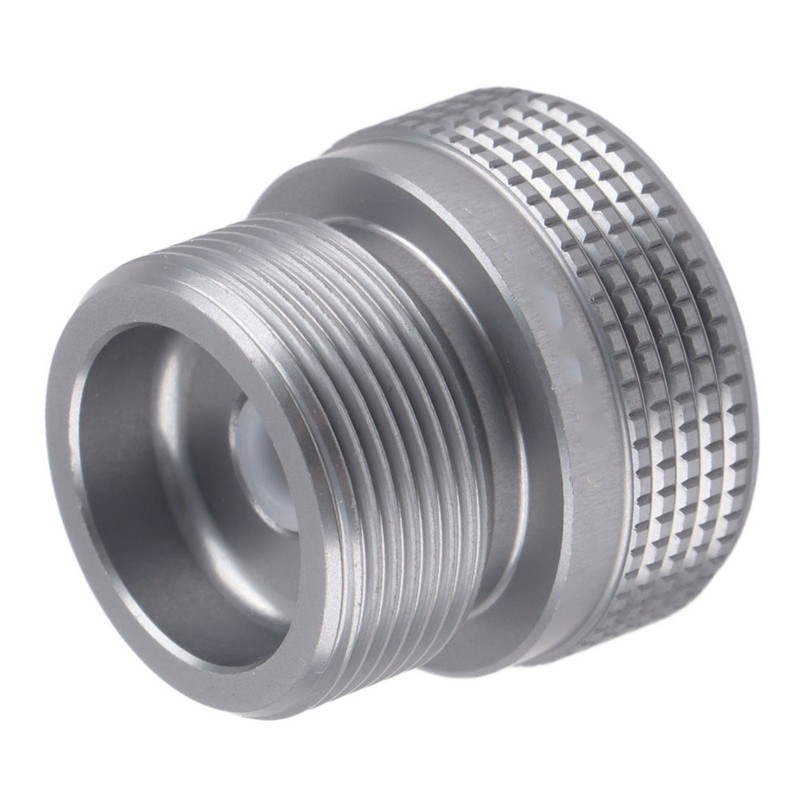 Camping Gas Canister Adapter Convertor Valve Flat Canister to 1L