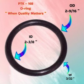 LIBERTY SEALS 471552  O-Ring (10-Pack + Lube Tube)   PTK-168 Replacement For Pentair
