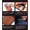 HollyRobin Men's Bifold Wallet, Genuine Leather, Box-Shaped Coin Purse, Large