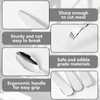 Joyido 150 PCS Silver Plastic Silverware - Silver Plastic Flatware