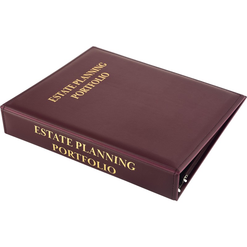 Exhibitindexes® Estate Planning Binder, Practical & Stylish