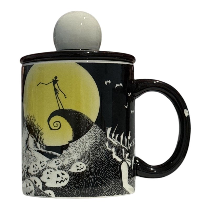 Taza Jack Nightmare Before Christmas 532 ml con tapa esculpida