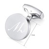 Honey Bear Cufflinks & Tie Pin Set Initials Letter Men's