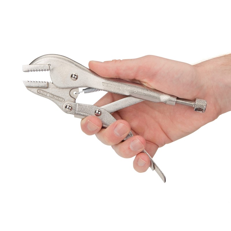 TEKTON 7-Inch Straight Jaw Locking Pliers | PLK00007