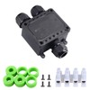 Waterproof IP68 Underground Junction Box,Outdoor External Electric Power Cord Boxes