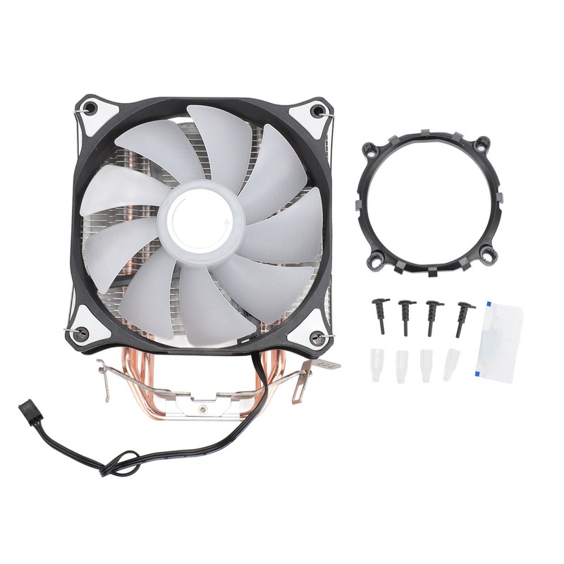 CPU Heatsink Copper and Aluminum 4 Heat Pipes 12mm RGB